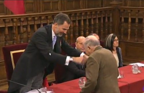 Juan Goytisolo recibe el premio Cervantes