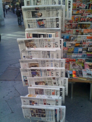 periódicos diferentes