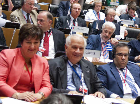 Parlamentarios europeos