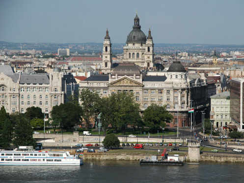 vista de la ciudad de Budapest