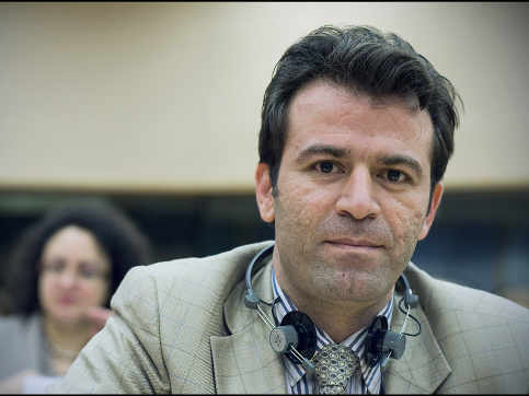 Mohamad Mostafaei en el Parlamento Europeo