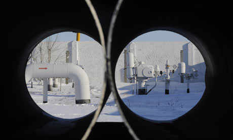 Instalaciones de gas en Rusia