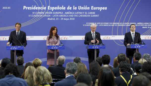 Líderes europeos y americanos en la Cumbre de Madrid