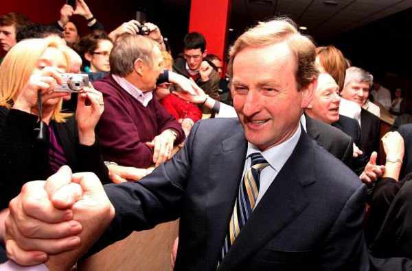 Enda Kenny, lider del Fine Gael