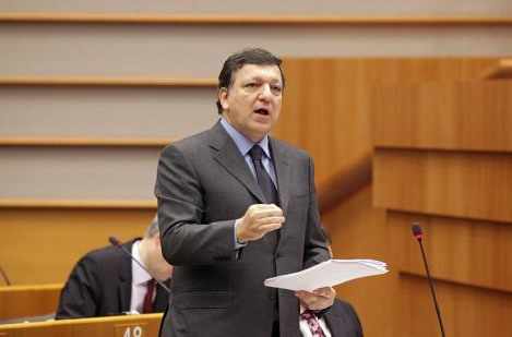 Durao Barroso en el Parlamento