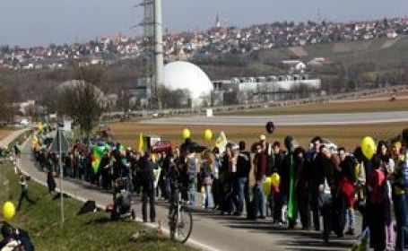 Protesta antinuclear en Alemania