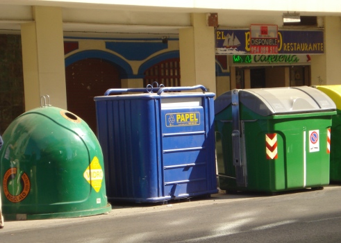 contenedores de reciclado