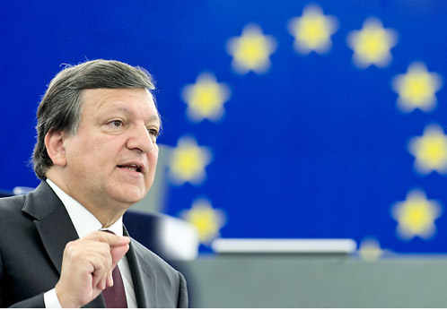 Barroso durante el Debate