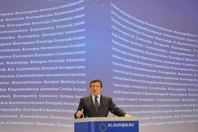 El pte. de la CE, J.M. Durao Barroso