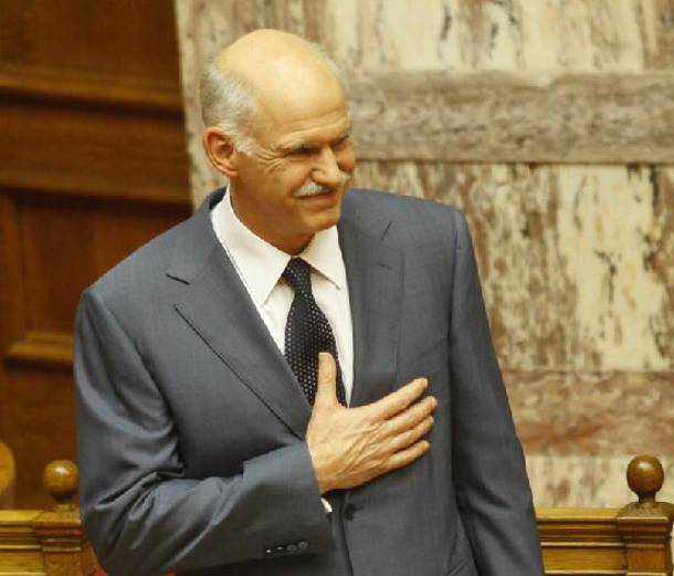Yorgos Papandreu, primer ministro griego
