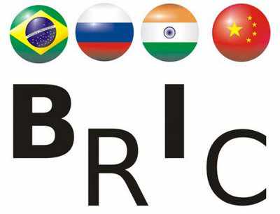Banderas de los países BRIC
