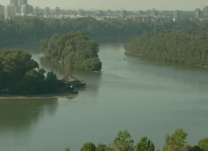 Vista desde el río Sava