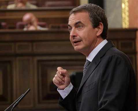 Rodríguez Zapatero en el Congreso