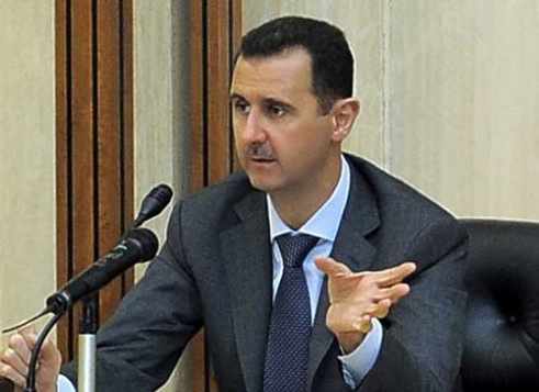 El presidente sirio