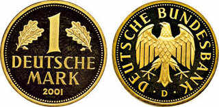 Moneda de marco alemán