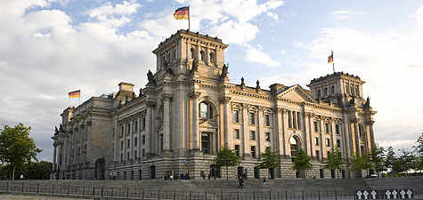 Sede del Parlamento alemán en Berlín