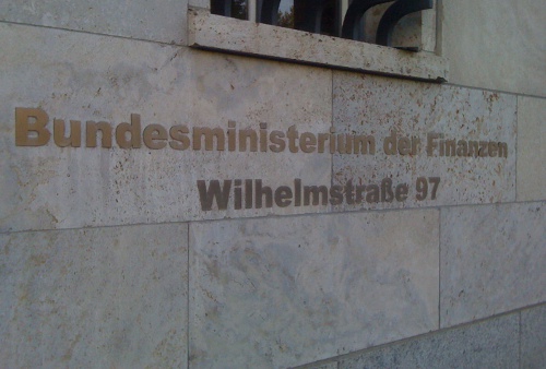 Sede del ministerio alemán de Finanzas en Berlín