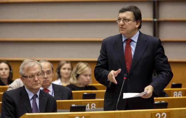 El pte. de la CE, Durao Barroso, en el Parlamento Europeo