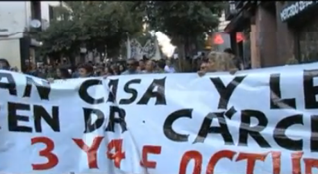 Manifestación en Madrid del 15M