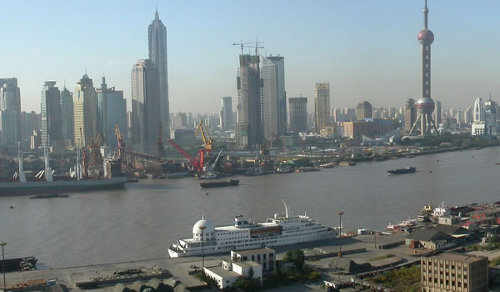 Vista de Shanghai (China)
