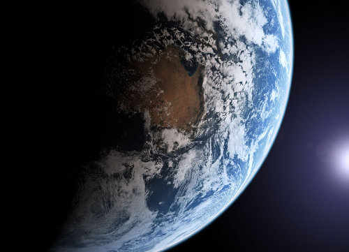 La Tierra, desde el Hubble