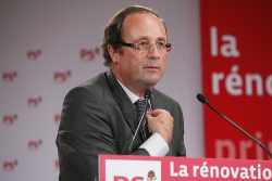 François Hollande, candidato socialista a las presidenciales