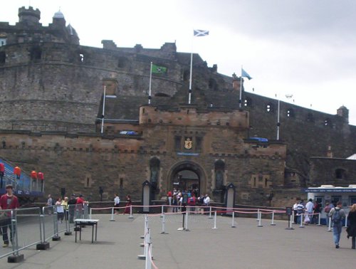 Castillo de Edimburgo (Escocia)