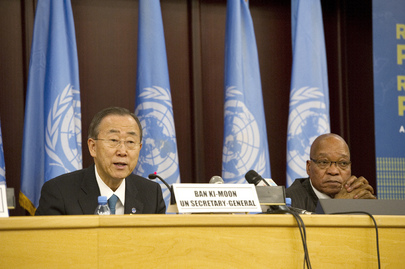 Ban Ki-moon en la presentación