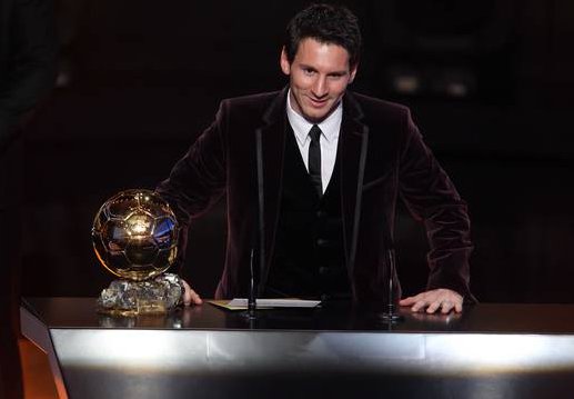 Messi, Balón de Oro 