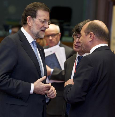 Mariano Rajoy durante el Consejo Europeo