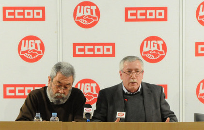 Los secretarios generales de UGT y CCOO critican la reforma laboral