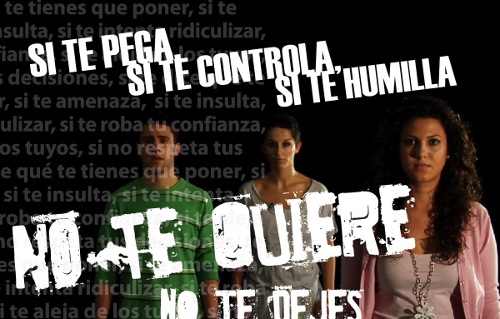 Una foto de una campaña española contra la violencia de género