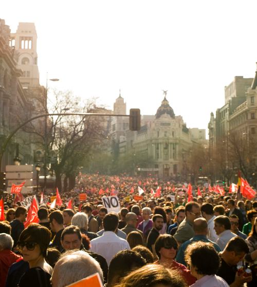 Manifestación en Madrid el 29M contra la reforma laboral