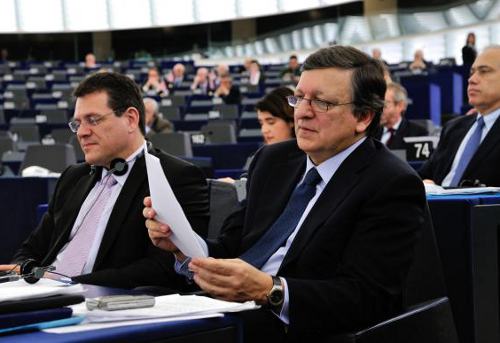 Durao Barroso, en el Parlamento Europeo