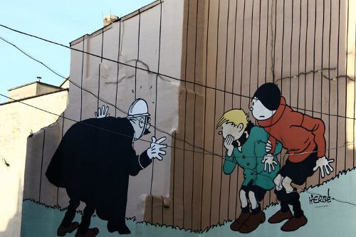 Cómic del dibujante belga Hergé