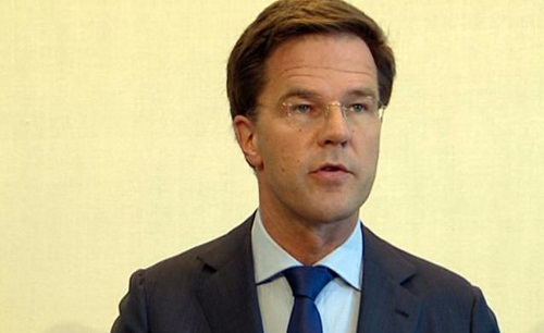El primer ministro holandés, Mark Rutte