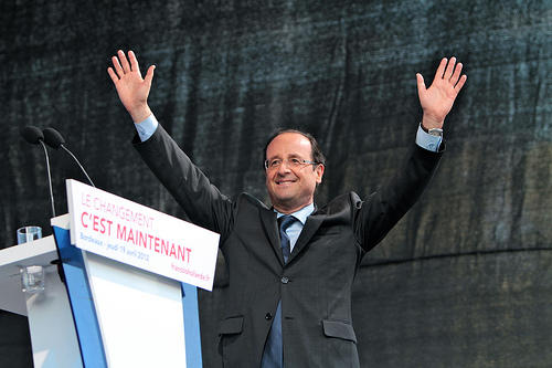 François Hollande, candidato socialista