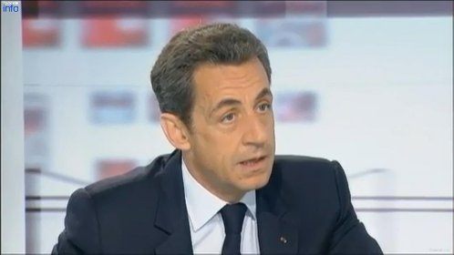 Sarkozy, entrevistado en France 2