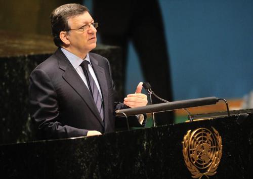Barroso, ante la Asamblea General de la ONU