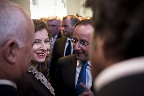 Valérie Trieweiler y François Hollande