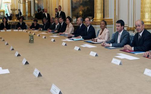 El nuevo gobierno francés en la mesa del Consejo