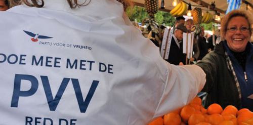 Campaña del ultraderechista PVV en Holanda