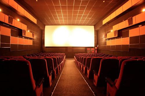 Una sala de cine sin público