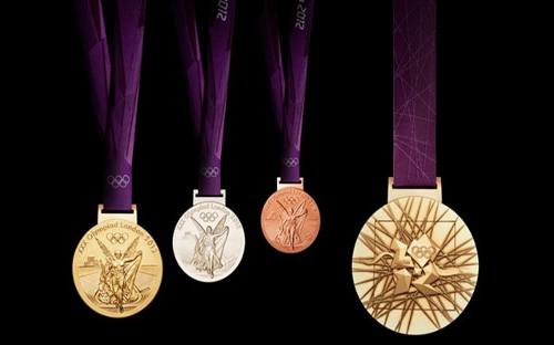 Medallas de oro, plata y bronce de Londres 2012