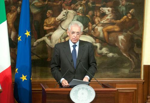 Mario Monti, en una reciente intervención