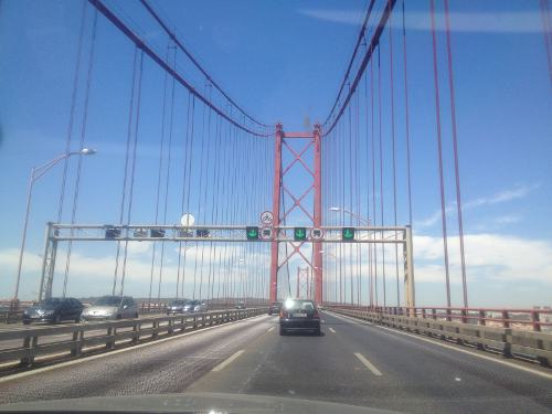 Puente 25 de abril, en Lisboa