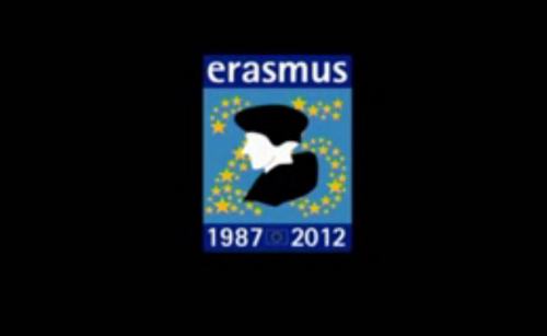 Logo de los 25 años del programa Erasmus
