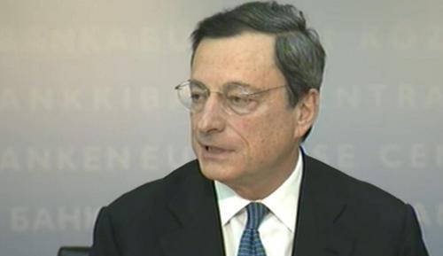 Mario Draghi, en rueda de prensa el 8-11-12