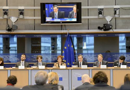Draghi comparece en el Parlamento Europeo