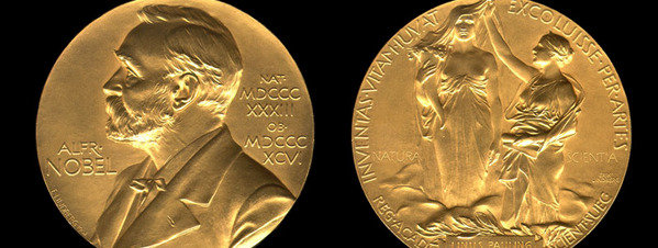 Anverso y reverso de las medallas del Nobel que se entregan a los galardonados